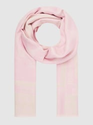 Schal mit Logo-Muster von JOOP! Pink - 13