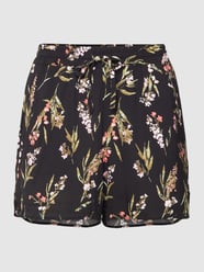 Shorts mit floralem Muster aus reiner Viskose Modell 'EASY' von Vero Moda Schwarz - 19