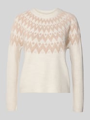 Regular fit gebreide pullover met Noors motief, model 'FRY' van Only - 33