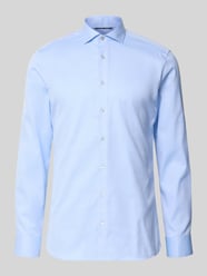 Slim Fit Businesshemd aus Twill von ETERNA - 4