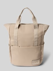 Rucksack mit Logo-Patch Modell 'Kreuzberg' von STUDIO BERLIN Beige - 15