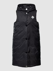 Weste mit Galonstreifen von ARMANI EXCHANGE Grau / Schwarz - 48