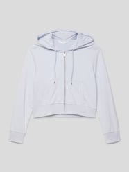 Sweatjacke mit Känguru-Tasche Modell 'suaves' von Mango Blau - 5