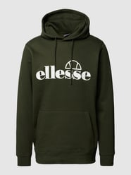 Hoodie mit Label-Print Modell 'Oodia' von Ellesse Grün - 18