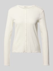 shaped fit shirt met lange mouwen van katoenmix van Tom Tailor Denim - 10