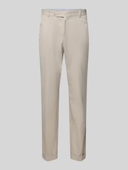Spodnie o kroju slim fit z mieszanki bawełny model 'H-GENIUS' od BOSS - 4
