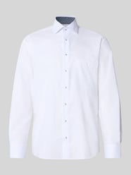 Regular fit vrijetijdsoverhemd met borstzak, model 'Kent' van ETERNA - 40