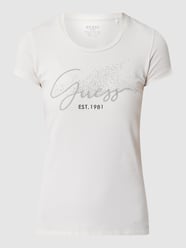 T-Shirt mit Strasssteinen von Guess - 35