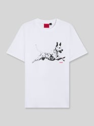 regular fit T-shirt van puur katoen van HUGO - 1