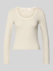 Slim Fit Langarmshirt aus Baumwoll-Mix von Levi's® 300 - 1