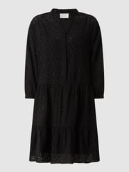 Kleid aus Baumwolle Modell 'Famy' - Exklusiv bei uns erhältlich von Neo Noir Schwarz - 45