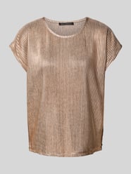 T-shirt z prążkowanym okrągłym dekoltem od Betty Barclay - 19