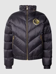 Daunenjacke mit Stehkragen von Versace Jeans Couture Schwarz - 34