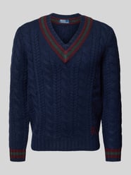 Regular fit gebreide pullover van een mix van wol en kasjmier van Polo Ralph Lauren - 7