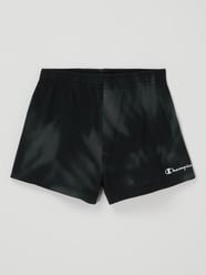 Korte broek van katoen in batiklook  van CHAMPION Grijs / zwart - 40