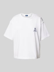 T-Shirt mit Label-Stitching von Polo Ralph Lauren - 38