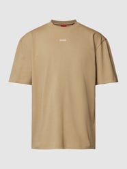 T-Shirt mit Label-Print Modell 'Dapolino' von HUGO Braun - 2