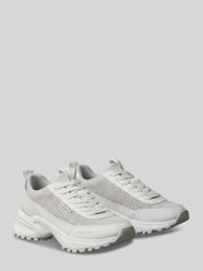 sneakersy z wstawkami z siateczki od CK Calvin Klein - 3