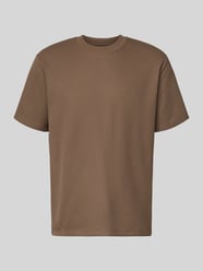 T-Shirt mit Rundhalsausschnitt Modell 'AUSTIN' von JACK & JONES Beige - 36