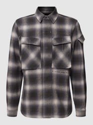 Freizeithemd mit Allover-Muster Modell 'Mysterious' von G-Star Raw Schwarz - 26