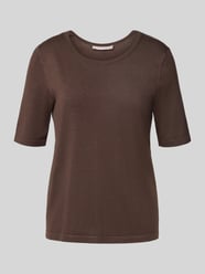 Sweter z dzianiny z rękawem o dł. 1/2 od Christian Berg Woman Selection - 24