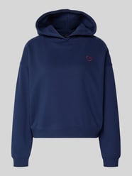 Hoodie mit Stitching Modell 'Galentine' von OPUS - 14