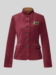 Blazer in cord-look van White Label Bordeaux - 24