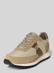 Low Top Sneaker mit Lederdetails von BOSS - 24