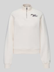 Sweatshirt mit Half Zip Troyerkragen von Tommy Hilfiger - 41