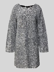 Knielanges Kleid mit Rundhalsausschnitt von VILLA SOPHIE - 45