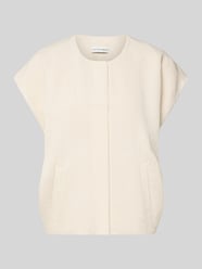 Bluzka z mieszanki wiskozy z wpuszczanymi kieszeniami model 'Wenali' od OPUS PANTS - 30
