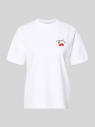 T-Shirt mit Stitching Modell 'NORA' von VILA - 5