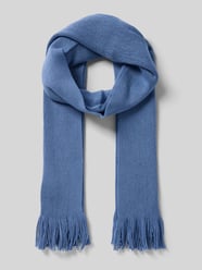 Sjaal van wolmix met franjes van Christian Berg Men - 3