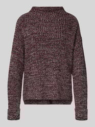 Sweter z dzianiny o kroju regular fit z mieszanki bawełny model ‘SELMA’ od Selected Femme - 17