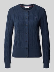Strickjacke aus Wolle mit Logo-Detail von Tommy Hilfiger - 4