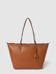 Handtasche mit Label-Applikation Modell 'KEATON' von Lauren Ralph Lauren Braun - 7