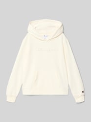 Bluza z kapturem z mieszanki bawełny z wyhaftowanym logo od Champion - 3