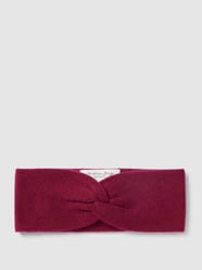 Hoofdband van kasjmier met knoopdetail van Christian Berg Woman Rood - 2