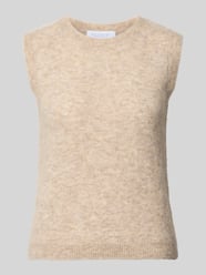 Pullunder mit Rundhalsausschnitt von Rich & Royal Beige - 8