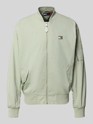 Bomberka o kroju regular fit z prążkowaną stójką od Tommy Jeans - 19