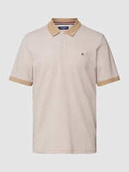 Poloshirt mit Label-Stitching Modell 'BLUGUNNER' von Jack & Jones Premium Beige - 45