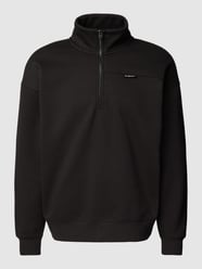 Bluza z kołnierzem model ‘Skipper loose’ od G-Star Raw Czarny - 42