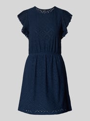 Taliowana sukienka letnia z wyhaftowanym wzorem model 'TASSA' od VERO MODA - 21