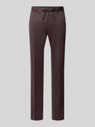 Straight Fit Stoffhose mit Tunnelzug Modell 'Sparta' von Zuitable - 25