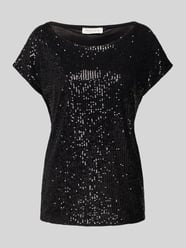 T-Shirt mit Paillettenbesatz von Christian Berg Woman - 5