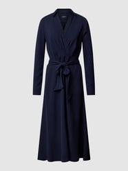 Kleid mit Reverskragen Modell 'ROWELLA' von Lauren Ralph Lauren Blau - 6