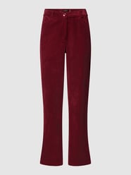 Stoffhose in Cord-Optik von More & More Rot - 20