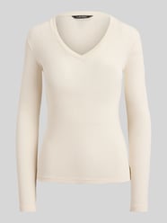 Slim fit shirt met lange mouwen van mix van katoen en modal van Lauren Ralph Lauren - 24
