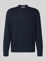 Sweter z dzianiny o kroju regular fit z czystej bawełny model ‘PHILIP’ od Selected - 21