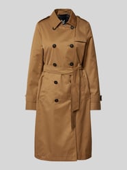 Trenchcoat mit Bindegürtel von Fuchs Schmitt Braun - 20